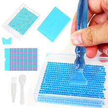 Load image into Gallery viewer, Butterfly Diamond Painting Tray Kit Diamond Storage Tray with Lid for Art Crafts
