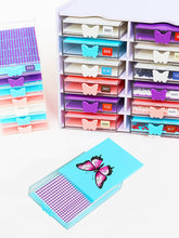 Load image into Gallery viewer, Butterfly Diamond Painting Tray Kit Diamond Storage Tray with Lid for Art Crafts
