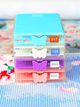 Load image into Gallery viewer, Butterfly Diamond Painting Tray Kit Diamond Storage Tray with Lid for Art Crafts
