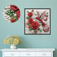 Load image into Gallery viewer, Diamond Painting - Partial Special Shaped - Cardinal (30*30CM)
