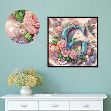 Load image into Gallery viewer, Diamond Painting - Partial Special Shaped - Letter G (30*30CM)
