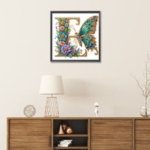 Load image into Gallery viewer, Diamond Painting - Partial Special Shaped - Letter E (30*30CM)
