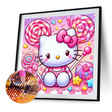 Load image into Gallery viewer, Diamond Painting - Full Round - Hello Kitty (40*40CM)
