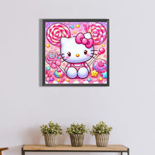 Load image into Gallery viewer, Diamond Painting - Full Round - Hello Kitty (40*40CM)
