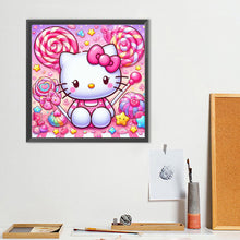Load image into Gallery viewer, Diamond Painting - Full Round - Hello Kitty (40*40CM)
