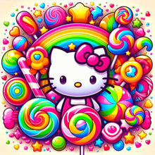 Load image into Gallery viewer, Diamond Painting - Full Round - Hello Kitty (40*40CM)
