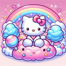 Load image into Gallery viewer, Diamond Painting - Full Round - Hello Kitty (40*40CM)
