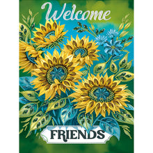 Load image into Gallery viewer, Diamond Painting - Partial Special Shaped - Welcome garden calligraphy and painting (30*40CM)

