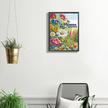 Load image into Gallery viewer, Diamond Painting - Partial Special Shaped - Welcome garden calligraphy and painting (30*40CM)
