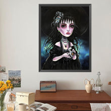 Load image into Gallery viewer, Diamond Painting - Full Round - Girl and camera (40*50CM)
