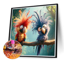 Load image into Gallery viewer, Diamond Painting - Full Round - Angry bird on the branch (40*40CM)

