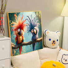 Load image into Gallery viewer, Diamond Painting - Full Round - Angry bird on the branch (40*40CM)
