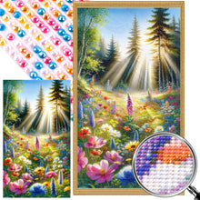 Load image into Gallery viewer, AB Diamond Painting - Full Round - Woods scenery (40*70CM)
