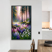 Load image into Gallery viewer, AB Diamond Painting - Full Round - Woods scenery (40*70CM)
