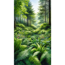 Load image into Gallery viewer, AB Diamond Painting - Full Round - Woods scenery (40*70CM)
