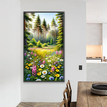 Load image into Gallery viewer, AB Diamond Painting - Full Round - Beautiful scenery in the woods (40*70CM)
