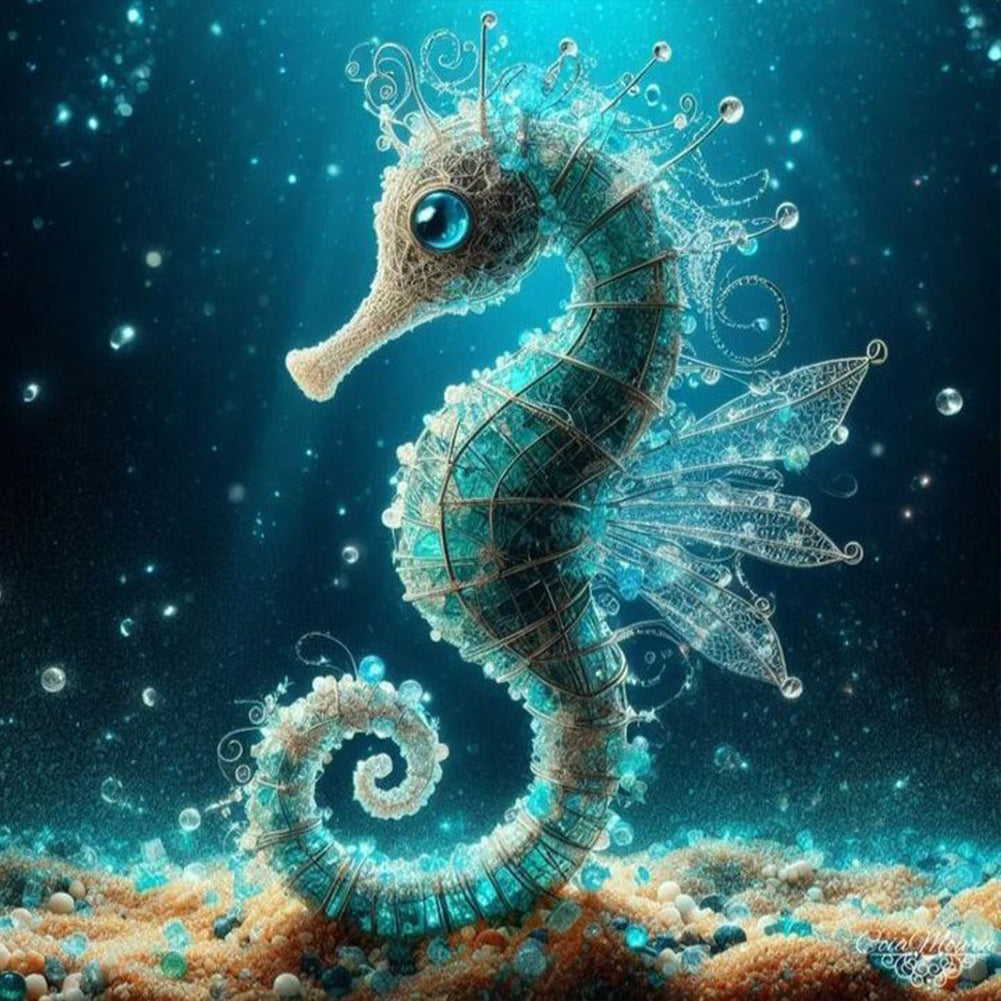 Diamond Painting - Full Round - Dream seahorse (40*40CM)