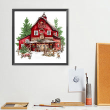 Load image into Gallery viewer, Diamond Painting - Full Round - Christmas hut (40*40CM)
