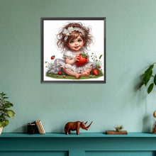 Load image into Gallery viewer, Diamond Painting - Full Round - Strawberry child (30*30CM)
