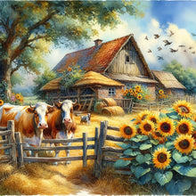 Load image into Gallery viewer, Diamond Painting - Full Round - Farm life (40*40CM)
