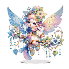 Load image into Gallery viewer, Acrylic Elf 5D DIY Diamond Art Tabletop Decorations Elf Girl Bedroom Table Decor

