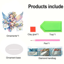 Load image into Gallery viewer, Acrylic Elf 5D DIY Diamond Art Tabletop Decorations Elf Girl Bedroom Table Decor
