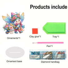 Load image into Gallery viewer, Acrylic Elf 5D DIY Diamond Art Tabletop Decorations Elf Girl Bedroom Table Decor
