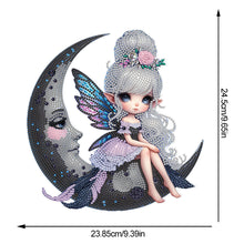 Load image into Gallery viewer, Acrylic Elf 5D DIY Diamond Art Tabletop Decorations Elf Girl Bedroom Table Decor
