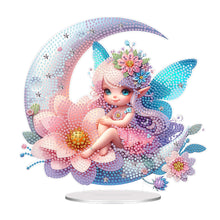Load image into Gallery viewer, Acrylic Elf 5D DIY Diamond Art Tabletop Decorations Elf Girl Bedroom Table Decor

