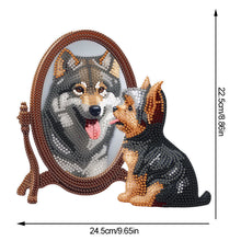 Load image into Gallery viewer, Acrylic Animal Diamond Painting Desktop Ornaments Kit Bear for Home Office Decor
