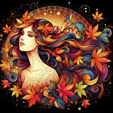 Load image into Gallery viewer, Diamond Painting - Full Round - 12 constellations¡¤Virgo (40*40CM)
