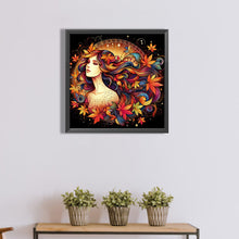 Load image into Gallery viewer, Diamond Painting - Full Round - 12 constellations¡¤Virgo (40*40CM)
