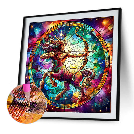 Diamond Painting - Full Round - 12 constellations¡¤Sagittarius (40*40CM)