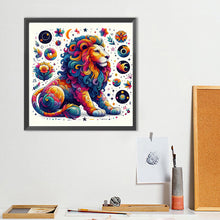 Load image into Gallery viewer, Diamond Painting - Full Round - 12 constellations¡¤Leo (40*40CM)
