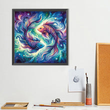 Load image into Gallery viewer, Diamond Painting - Full Round - 12 constellations¡¤Pisces (40*40CM)
