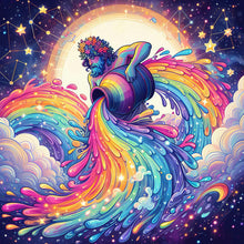 Load image into Gallery viewer, Diamond Painting - Full Round - 12 constellations¡¤Aquarius (40*40CM)

