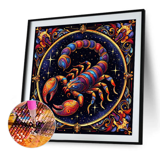Diamond Painting - Full Round - 12 constellations¡¤Scorpio (40*40CM)