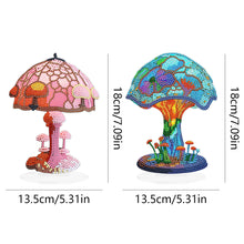 Load image into Gallery viewer, 2Pcs Mushroom Acrylic Diamond Painting Desktop Decorations for Home Office Decor
