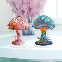 Load image into Gallery viewer, 2Pcs Mushroom Acrylic Diamond Painting Desktop Decorations for Home Office Decor
