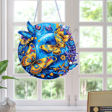 Load image into Gallery viewer, Acrylic Butterfly Special Shape Diamond Painting Hanging Pendant for Home Decor
