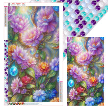 Load image into Gallery viewer, Diamond Painting - Full Round - Purple Flower (40*70CM)
