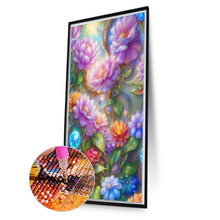 Load image into Gallery viewer, Diamond Painting - Full Round - Purple Flower (40*70CM)
