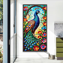 Load image into Gallery viewer, Diamond Painting - Full Round - Peacock (40*80CM)
