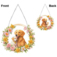 Load image into Gallery viewer, Animal Double Sided Special Shape DIY Diamond Garland Pendant Kit for Art Crafts
