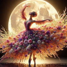 Load image into Gallery viewer, Diamond Painting - Full Square - Ballet Under the Moon (40*40CM)
