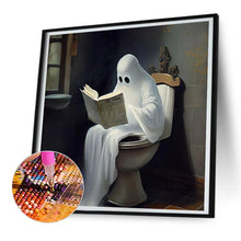 Load image into Gallery viewer, Diamond Painting - Full Round - Halloween ghost (30*30CM)
