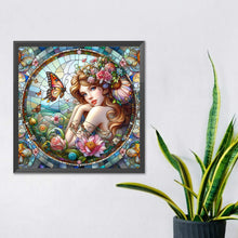 Load image into Gallery viewer, AB Diamond Painting - Full Square - Flower Fairy (40*40CM)
