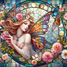 Load image into Gallery viewer, AB Diamond Painting - Full Square - Flower Fairy (40*40CM)
