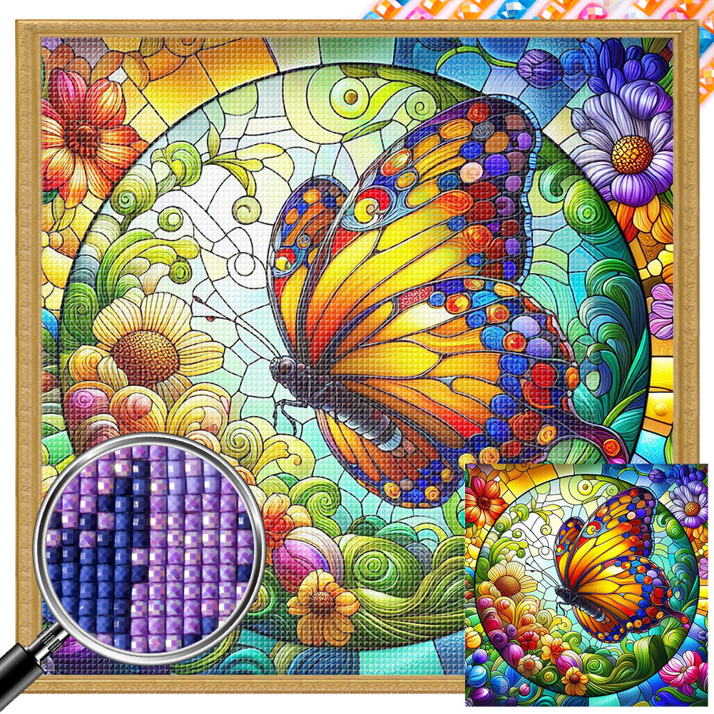 Diamond Painting - Full Square - Glass Art (40*40CM)