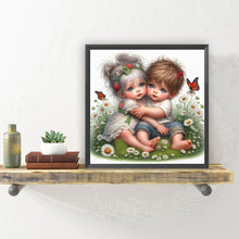 Load image into Gallery viewer, Diamond Painting - Full Round - Cute child (30*30CM)

